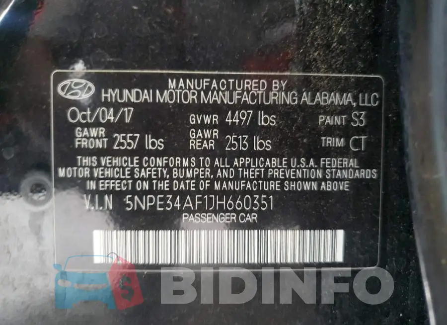5NPE34AF1JH660351 Photo# 12