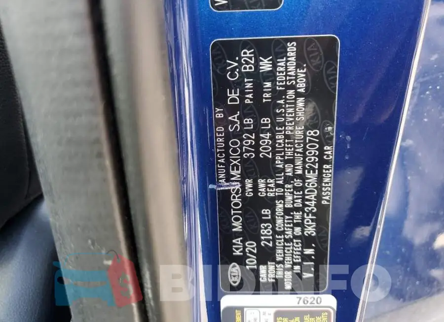 3KPF34AD6ME299078 Photo# 12