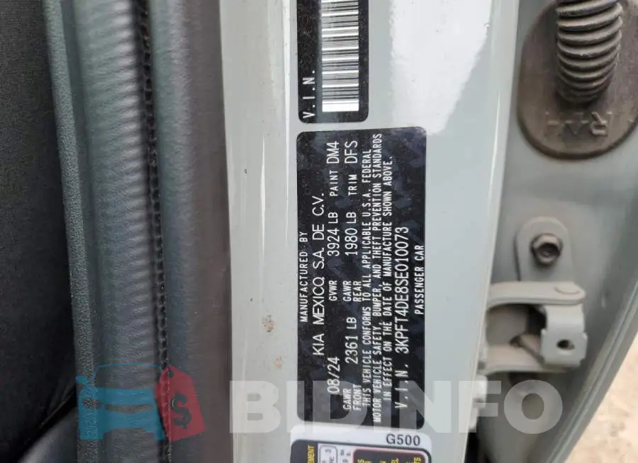 3KPFT4DE8SE010073 Photo# 12