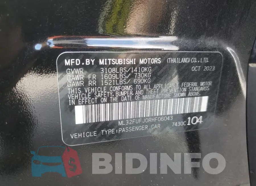 ML32FUFJ0RHF06043 Photo# 12
