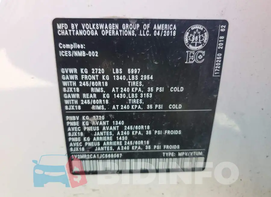 1V2MR2CA1JC568067 Photo# 12