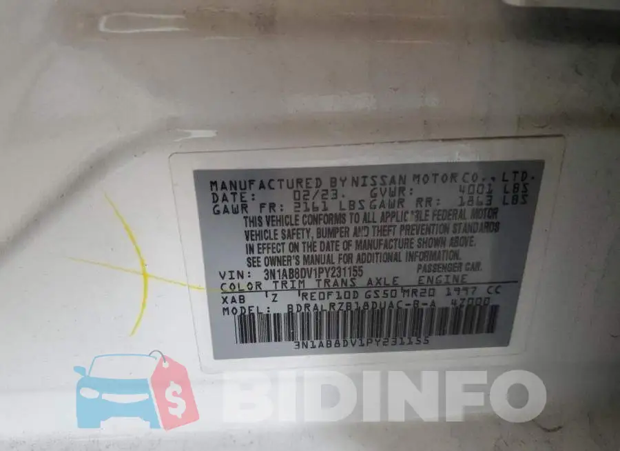 3N1AB8DV1PY231155 Photo# 12
