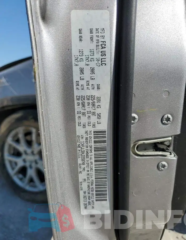 1C4PJLCBXJD558748 Photo# 14