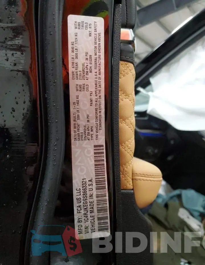 1C4RJKEG9S8663321 Photo# 13