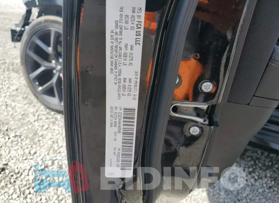 2C3CDXHG4KH605489 Photo# 12