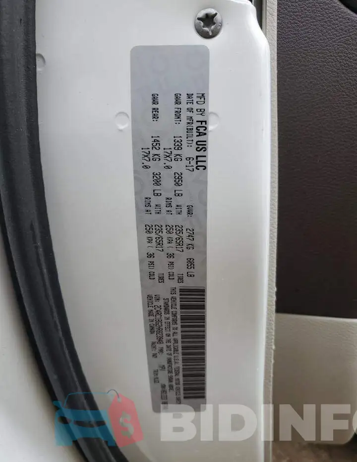 2C4RC1BG2HR823948 Photo# 13
