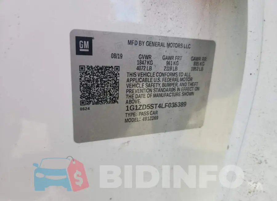 1G1ZD5ST4LF035389 Photo# 12