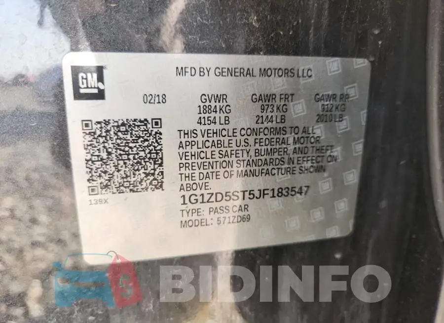 1G1ZD5ST5JF183547 Photo# 13
