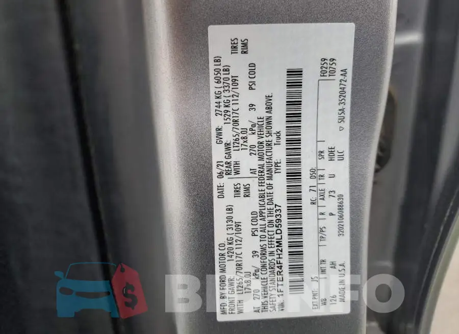 1FTER4FH2MLD59337 Photo# 12