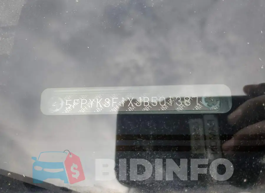 5FPYK3F1XJB501387 Photo# 13