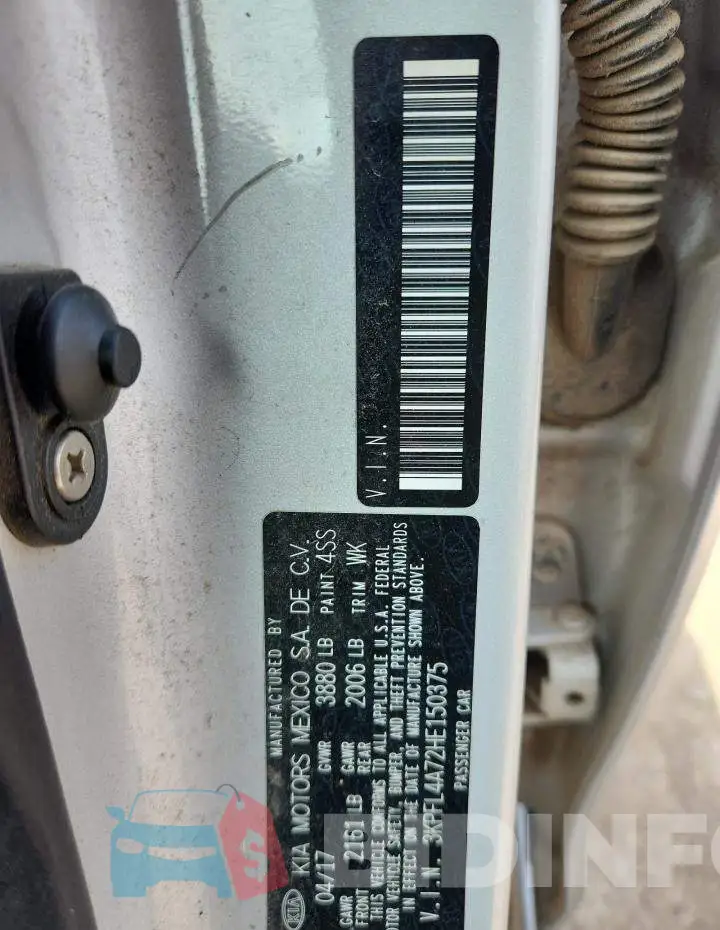3KPFL4A72HE150375 Photo# 13