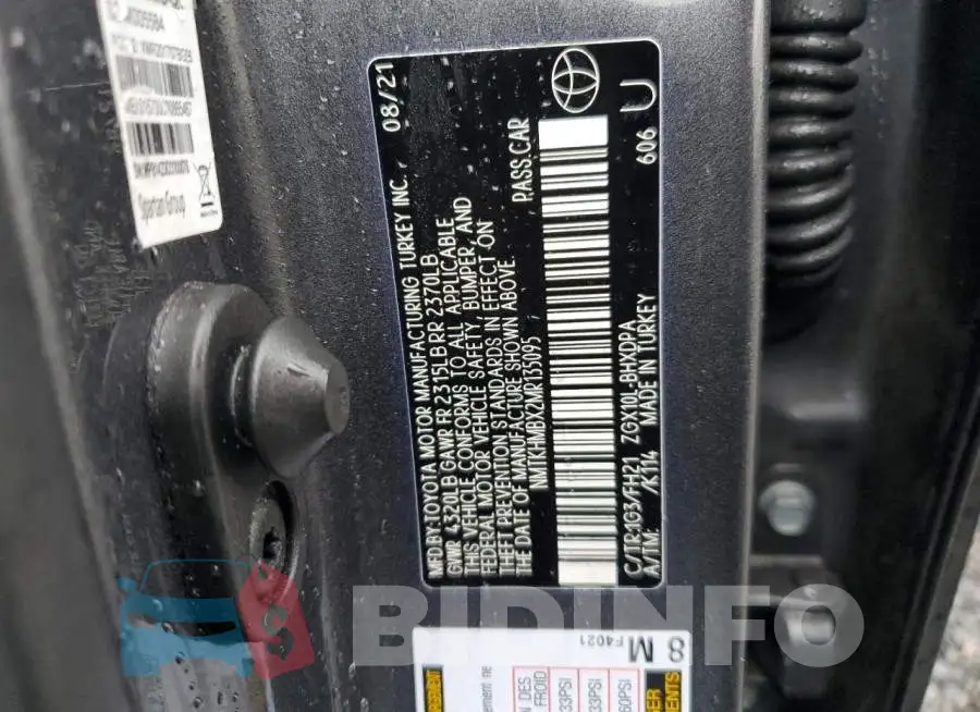 NMTKHMBX2MR135095 Photo# 13