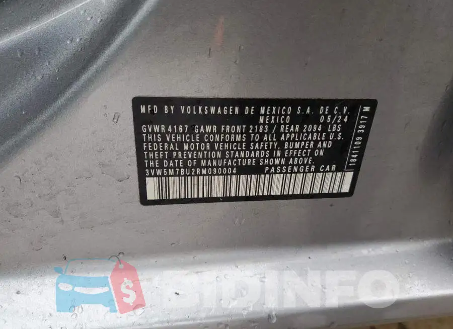 3VW5M7BU2RM090004 Photo# 13