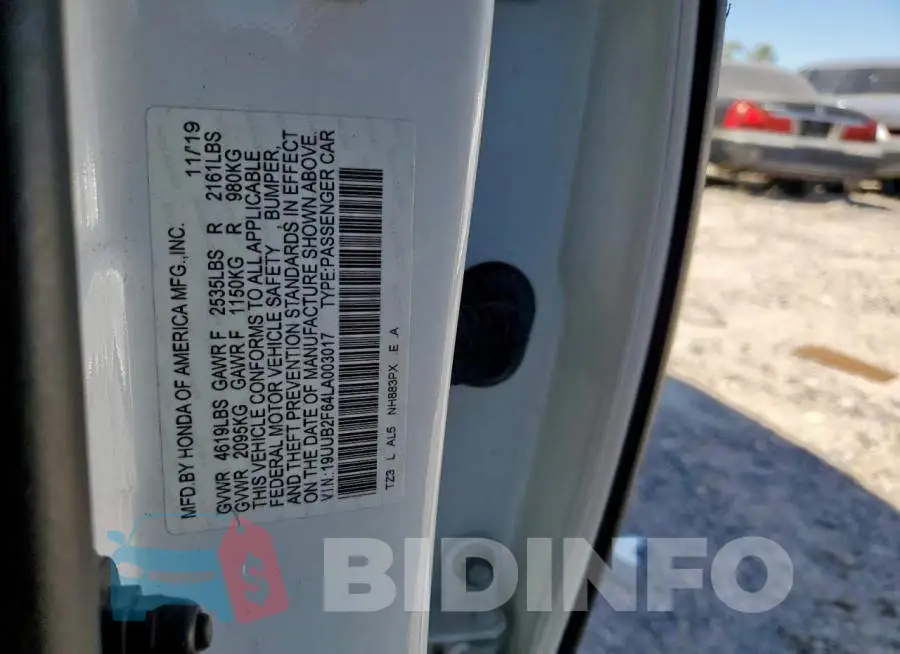 19UUB2F64LA003017 Photo# 13