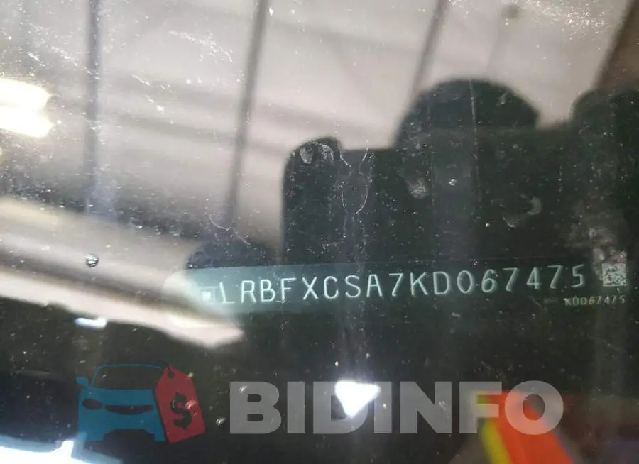 LRBFXCSA7KD067475 Photo# 13