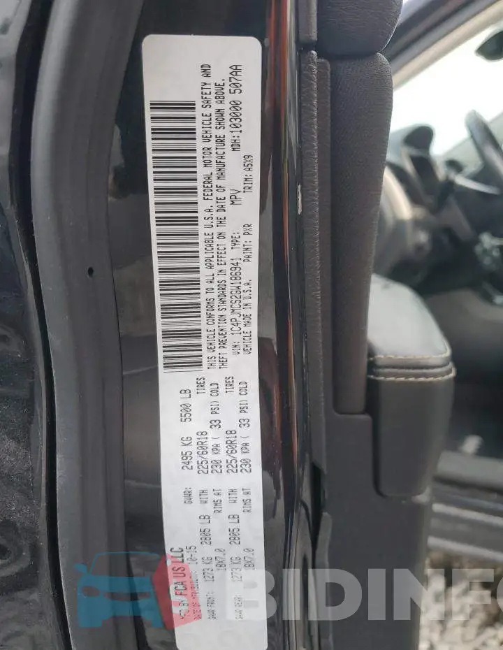 1C4PJMCS2GW186941 Photo# 13