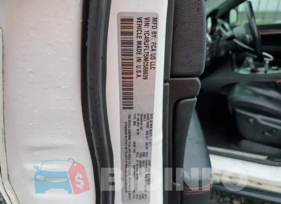 1C4RJFLT5MC588639 Photo# 14
