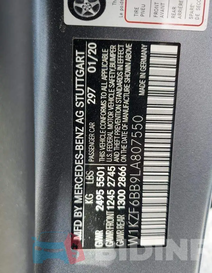 W1KZF6BB9LA807550 Photo# 12