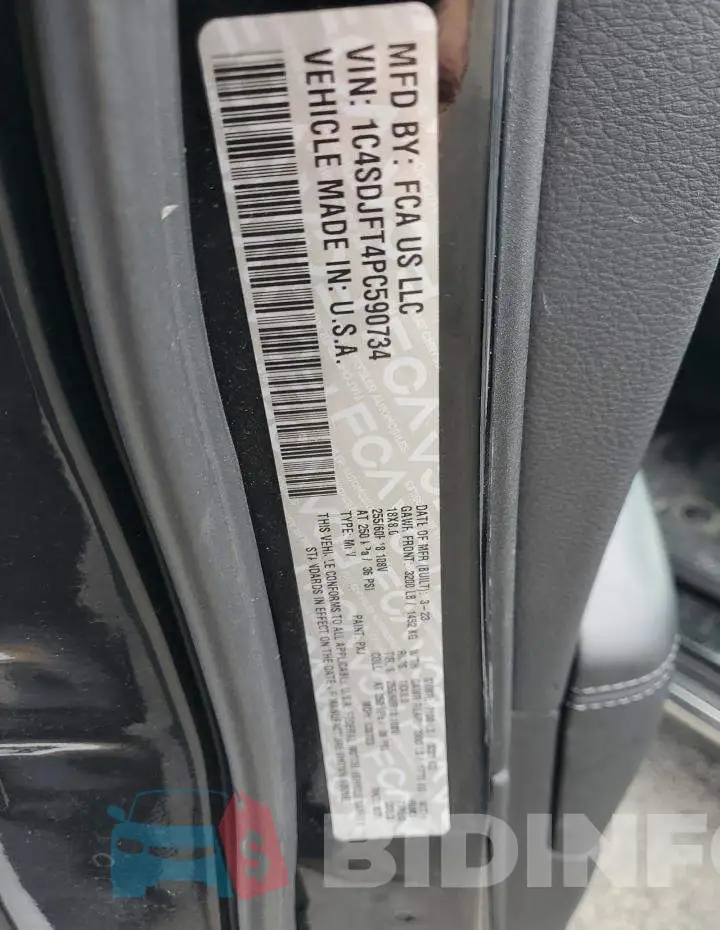 1C4SDJFT4PC590734 Photo# 14