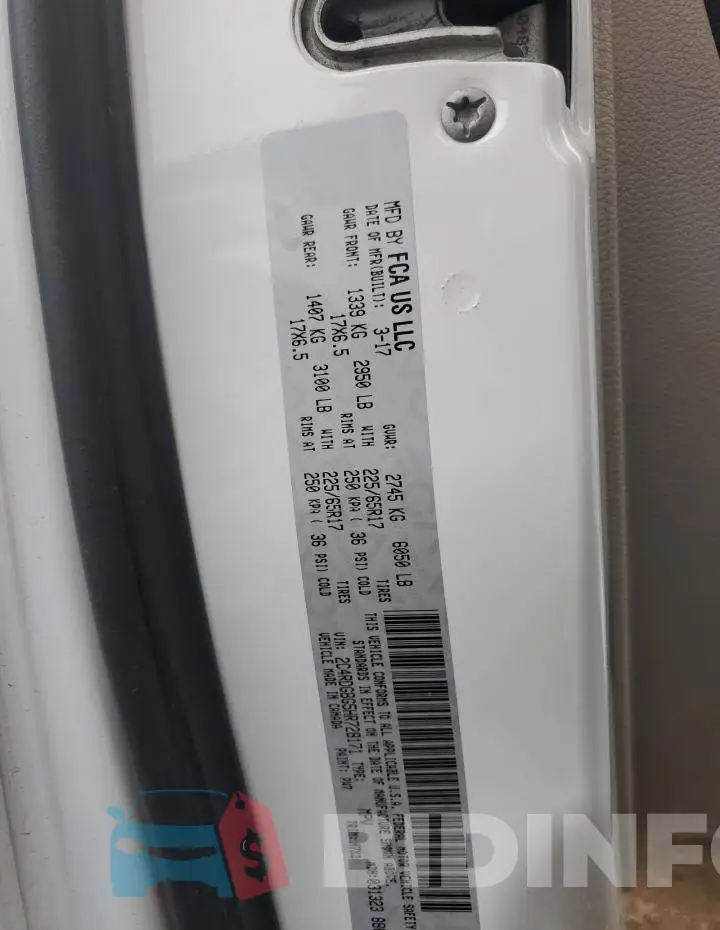 2C4RDGBG5HR728171 Photo# 12