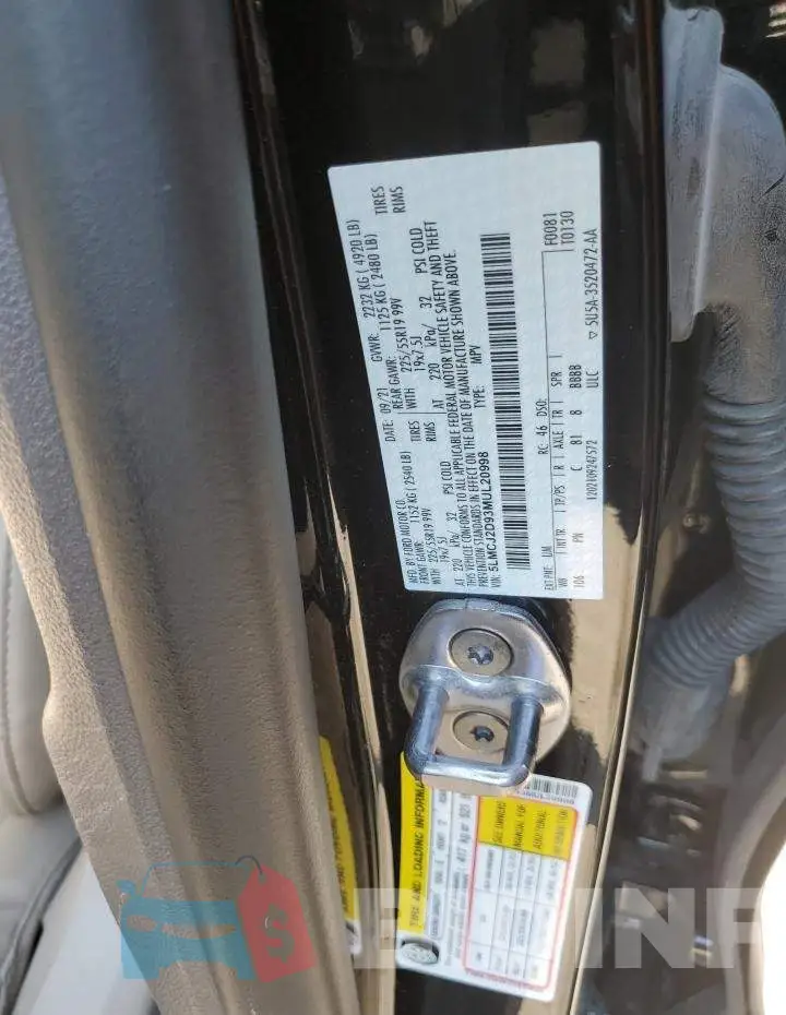5LMCJ2D93MUL20998 Photo# 13