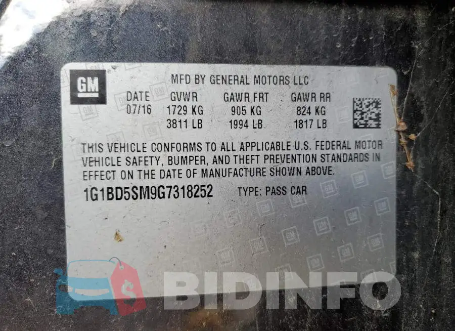 1G1BD5SM9G7318252 Photo# 13