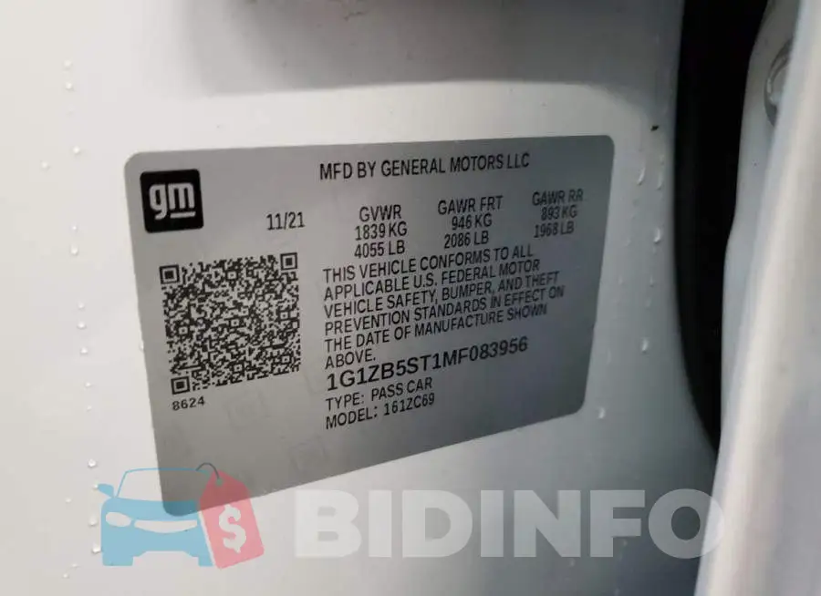 1G1ZB5ST1MF083956 Photo# 12