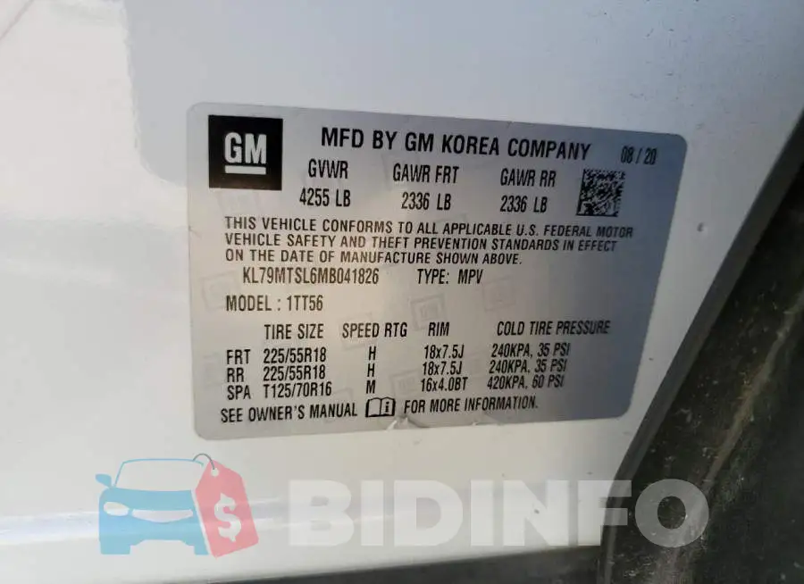 KL79MTSL6MB041826 Photo# 12