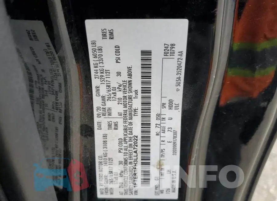 1FTER1FH3LLA72022 Photo# 13