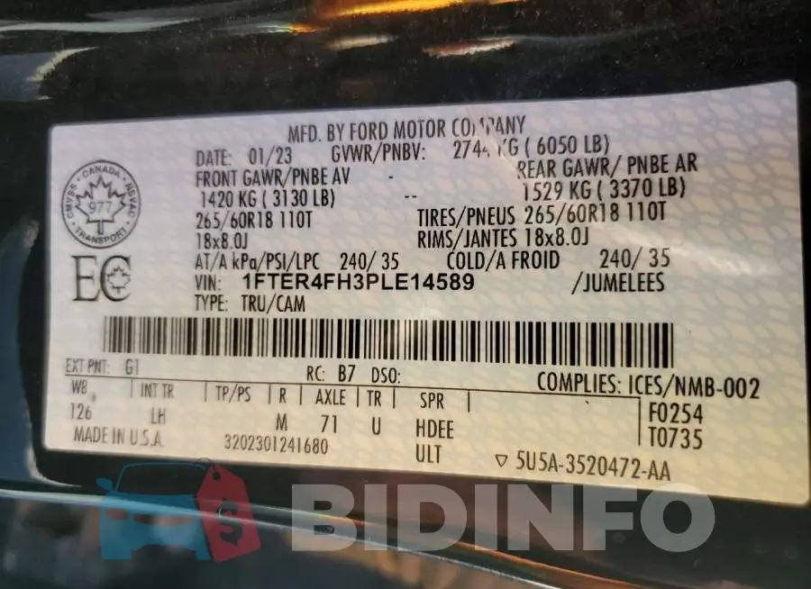 1FTER4FH3PLE14589 Photo# 12