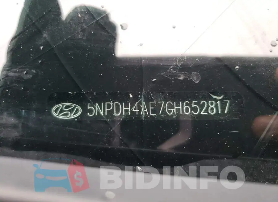 5NPDH4AE7GH652817 Photo# 12