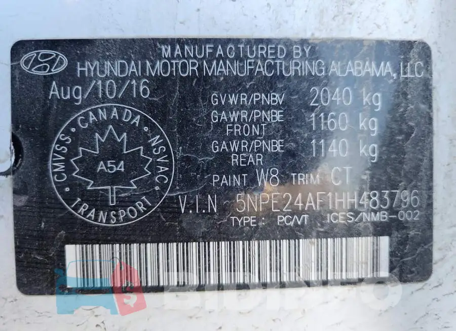 5NPE24AF1HH483796 Photo# 12