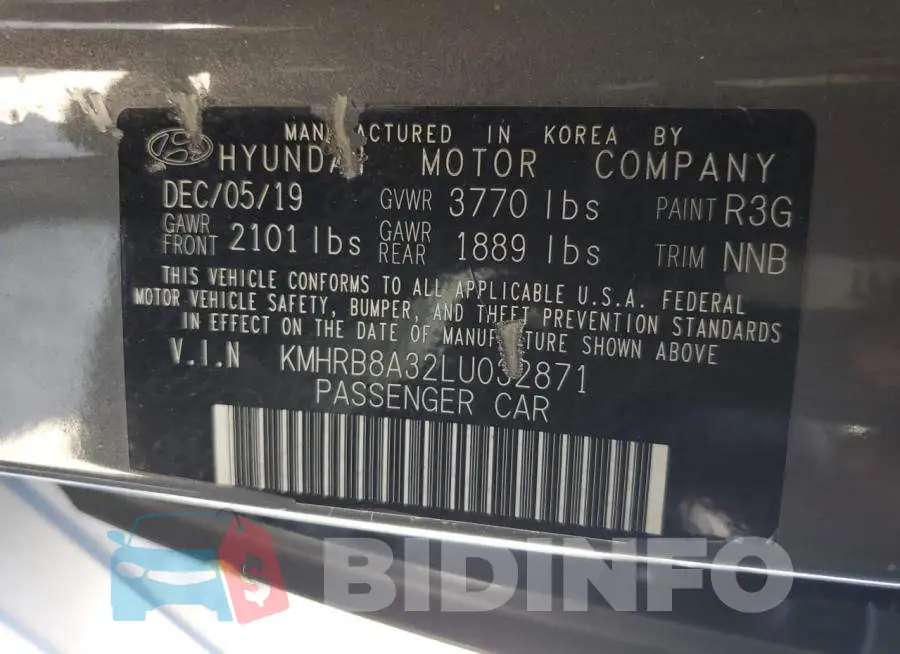 KMHRB8A32LU032871 Photo# 13