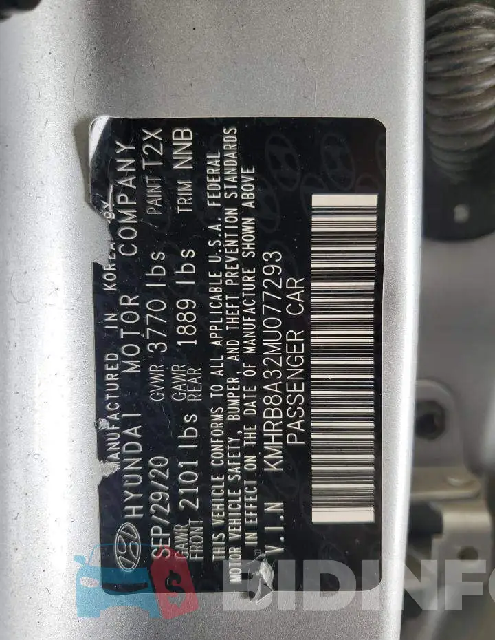 KMHRB8A32MU077293 Photo# 13