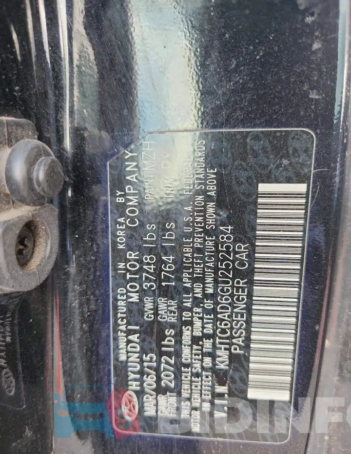 KMHTC6AD6GU252584 Photo# 12