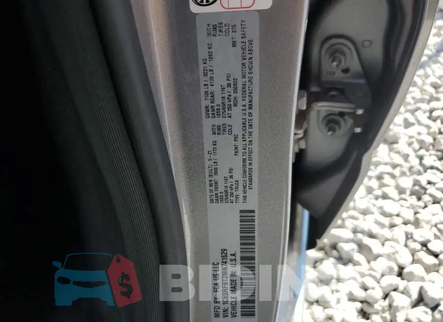 1C6SRFBT2MN741629 Photo# 12