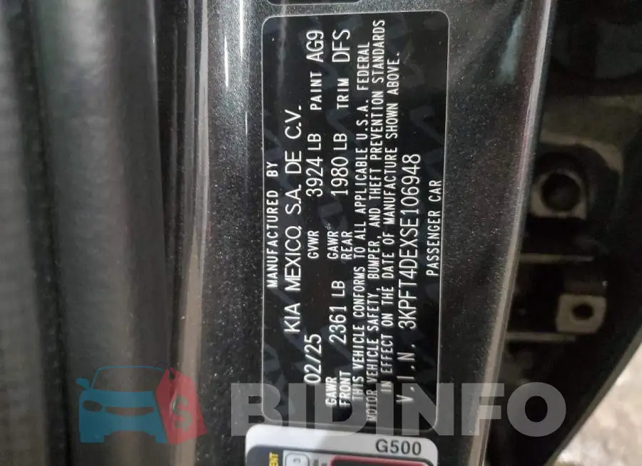 3KPFT4DEXSE106948 Photo# 13