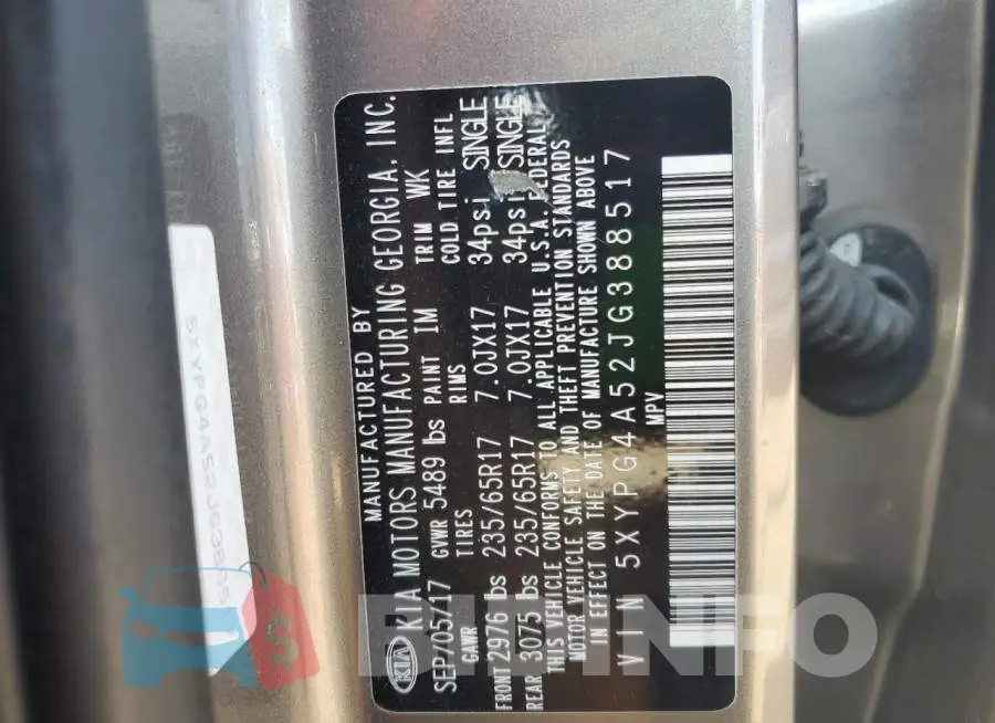 5XYPG4A52JG388517 Photo# 13
