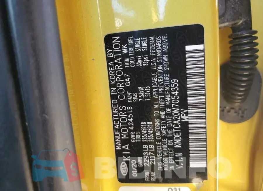 KNDETCA20M7054359 Photo# 13