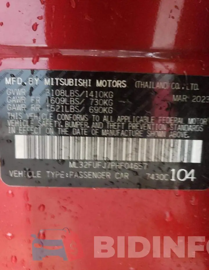 ML32FUFJ7PHF04657 Photo# 12