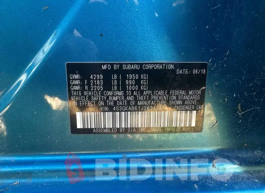 4S3GKAB61J3624387 Photo# 10