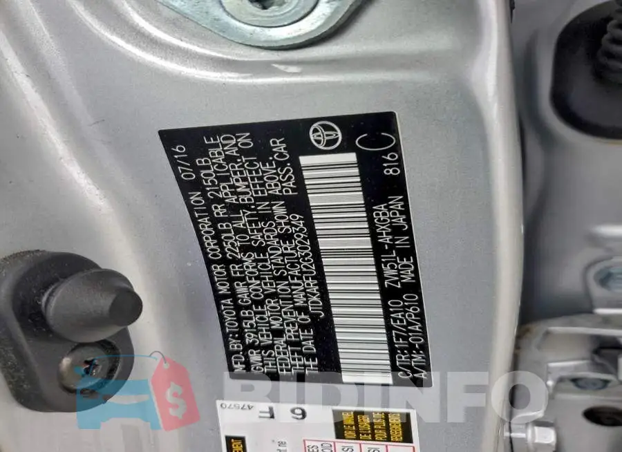 JTDKARFU2G3029349 Photo# 12