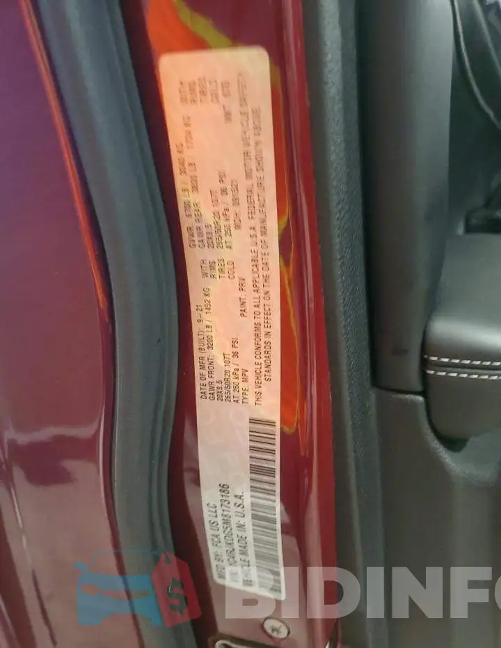 1C4RJKDG5M8173186 Photo# 14