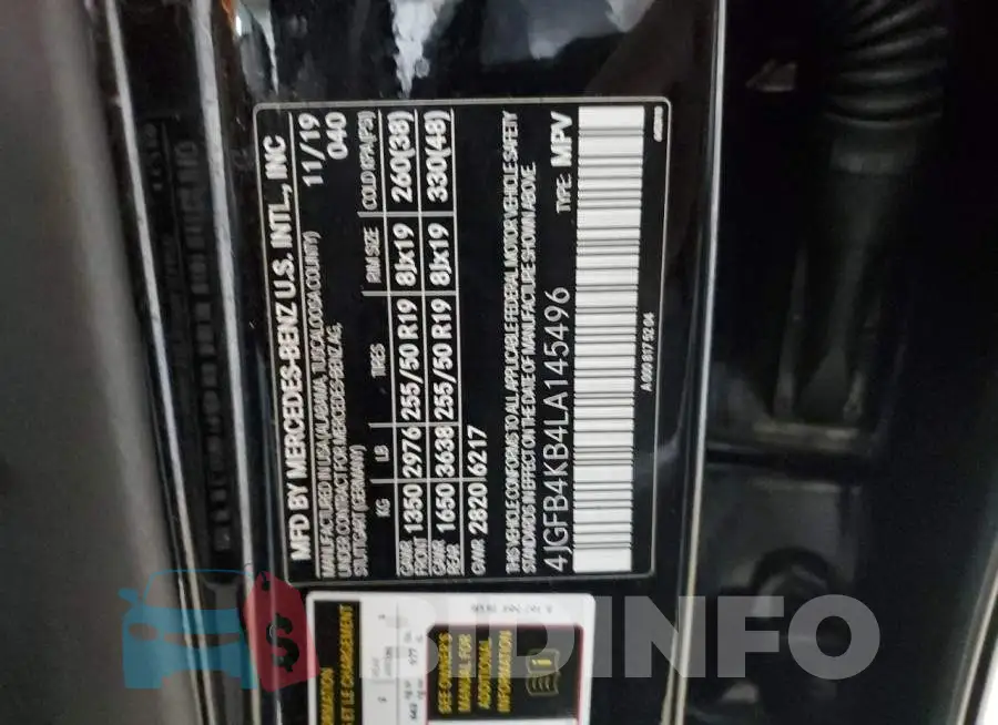 4JGFB4KB4LA145496 Photo# 13