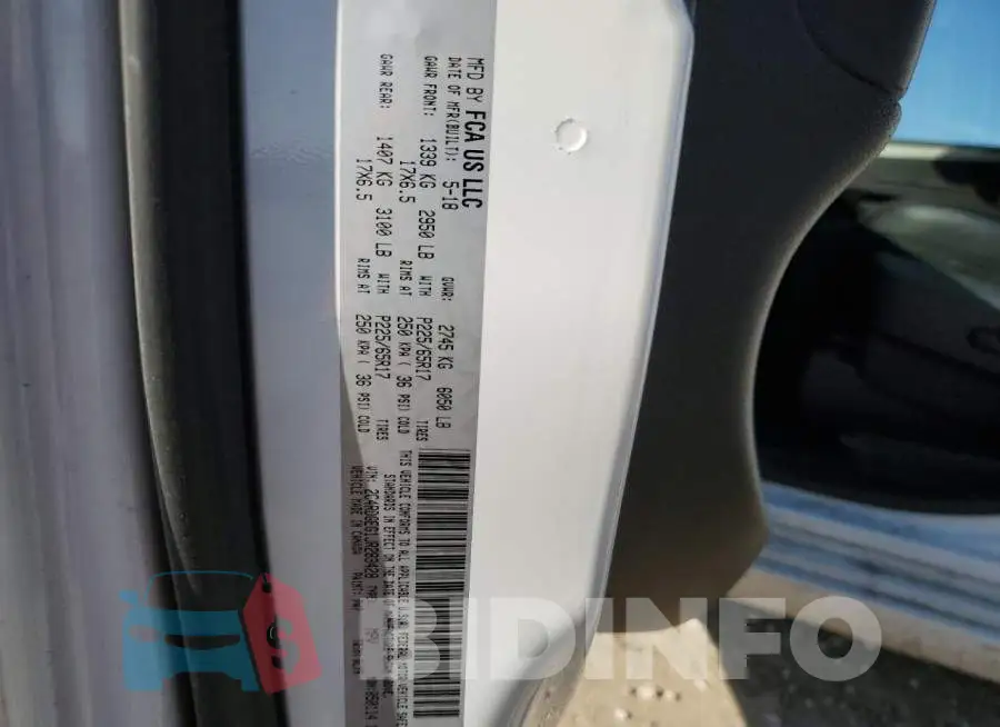 2C4RDGEG1JR283428 Photo# 14