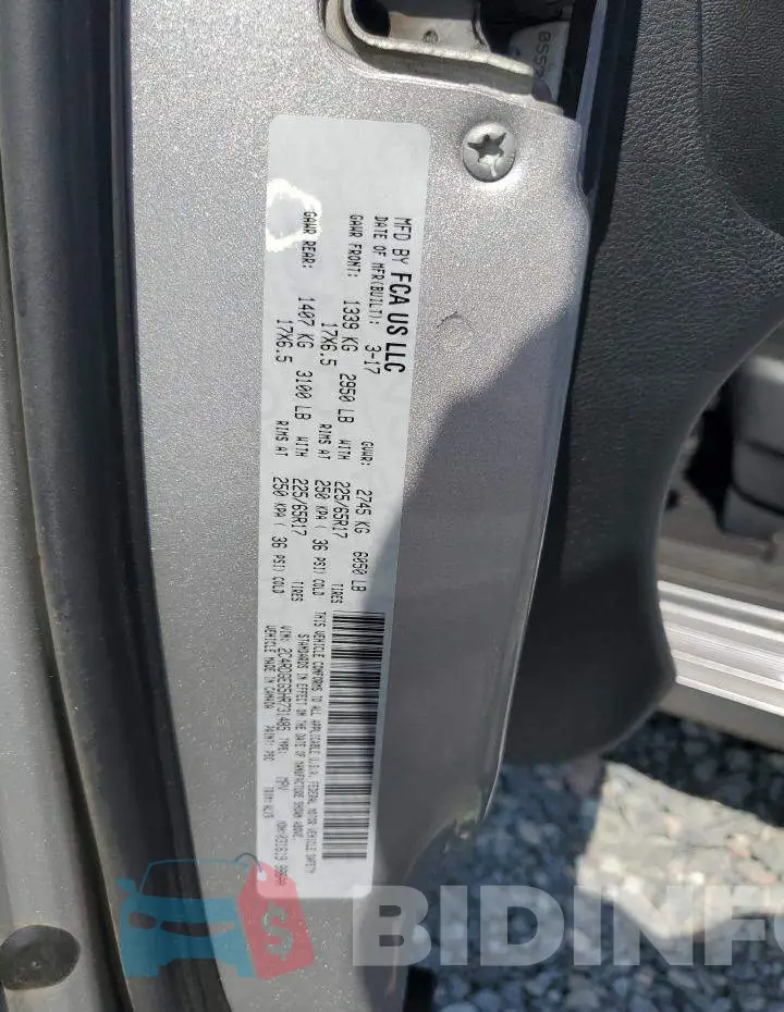 2C4RDGEG5HR731485 Photo# 13