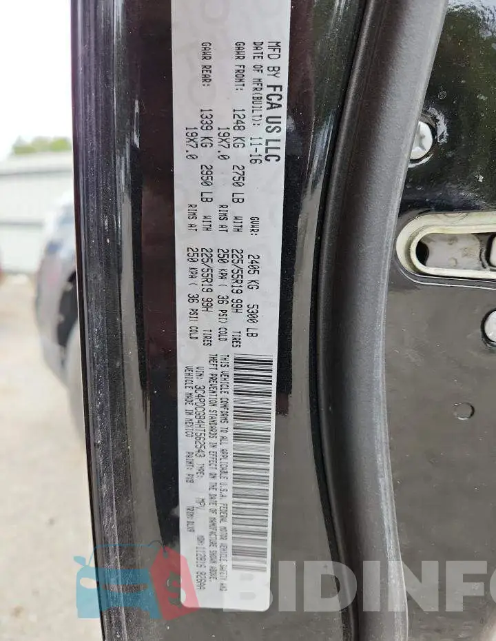 3C4PDCGB4HT562543 Photo# 14
