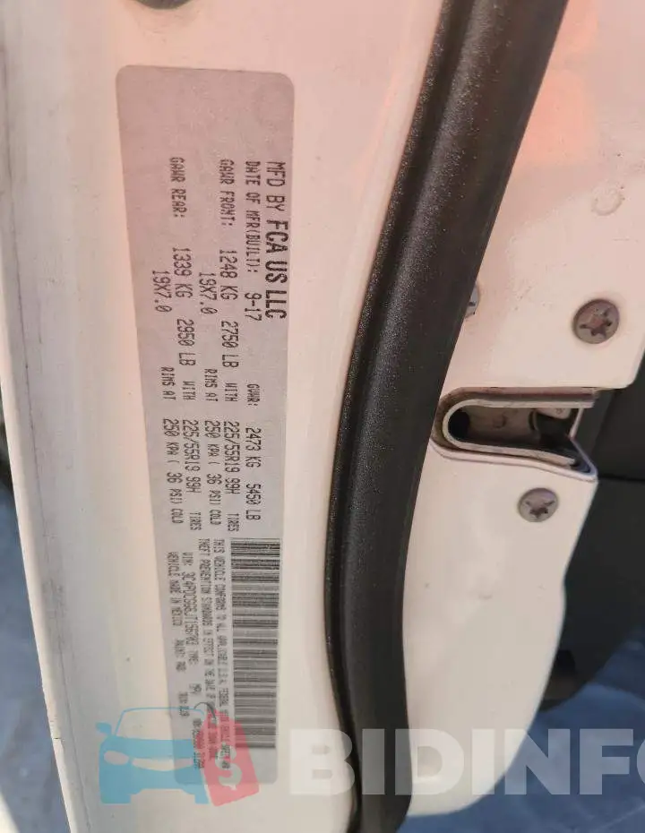 3C4PDCGG6JT156703 Photo# 13