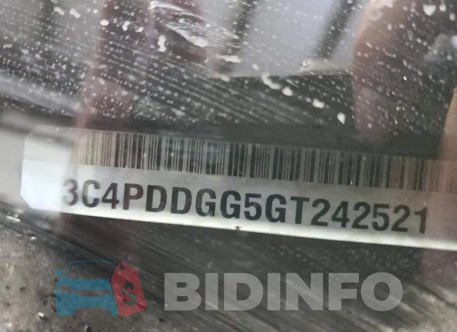 3C4PDDGG5GT242521 Photo# 14