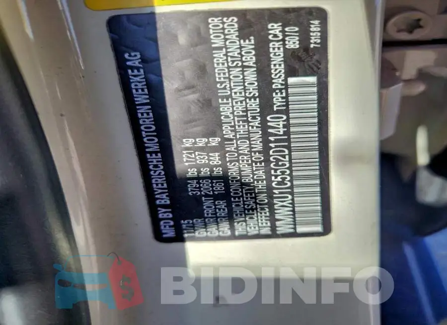 WMWXU1C55G2D11440 Photo# 12
